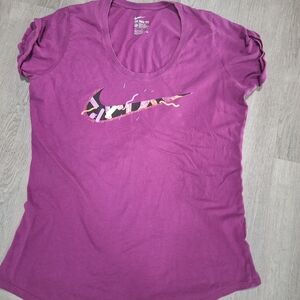Women Nike  Purple Tee- Xl